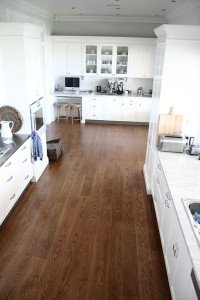 wooden floor