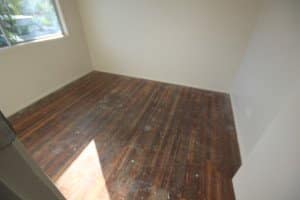 unpolished wooden floor