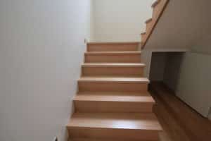 wooden floor and stairs