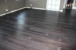 semi polished wooden floor