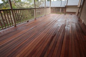 outdoor wooden floor