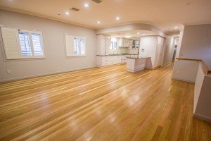 light wooden floor