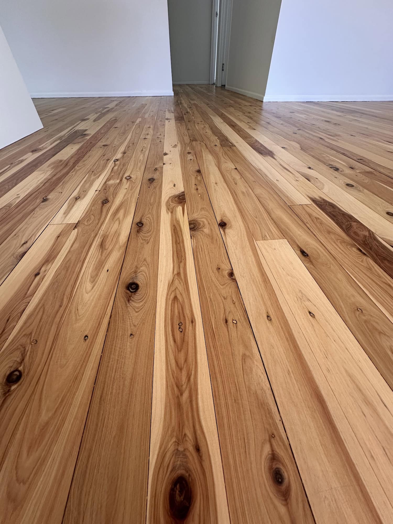 Natural hardwood flooring showcasing quality timber and craftsmanship in Bardon Brisbane